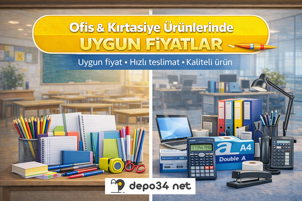 Kırtasiye Ürünlerinde Uygun Fiyatlar !!!