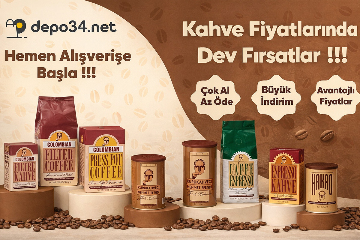 Kahve Fiyatlarında Dev Fırsatlar 