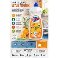 Bingo Elde Bulaşık Deterjanı Mandalina 650 Ml