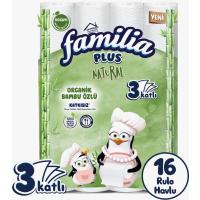 FAMİLİA Plus Natural Rulo Kağıt Havlu Bambu 16'lı