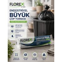 FLOREX Endüstriyel Büyük Çöp Torbası 65*80