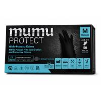 Mumu Protect M Extra Kalın Nitril Eldiven 50 adet (1 PAKET )