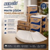 NERGİS Z Katlamalı Dispanser Havlu Kağıt 12*200