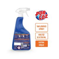 PORÇÖZ Yağ Çözücü Sprey 750 Ml