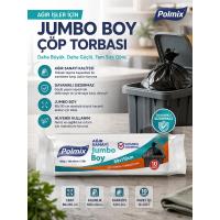 Polmix Ağır Hizmet 80x110 Jumbo Çöp Torbası Adet 
