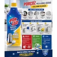 Porçöz Pas Ve Kireç Çözücü  1000ml