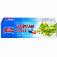 Pratikon Buzdolabı Poşeti Büyük Boy  Paket