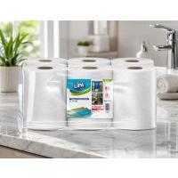 Lipa 21 Cm Hareketli Otomatik Makine Havlusu 4kg 6 lı