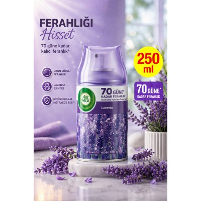 AİR WİCK Freshmatik Yedek Oda Spreyi Lavanta 250 Ml
