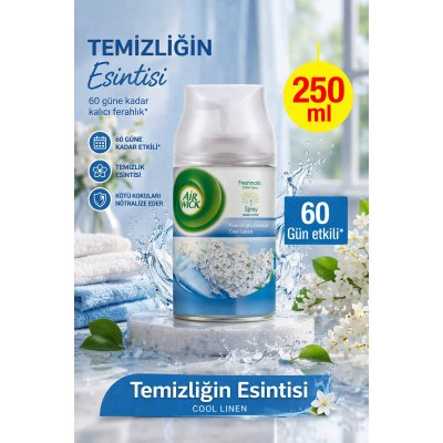 AİR WİCK Freshmatik Yedek Oda Spreyi Temizliğin Esintisi 250 Ml