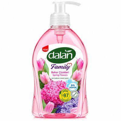 Dalan Family Bahar çiçekleri Sıvı El Sabunu 400ml