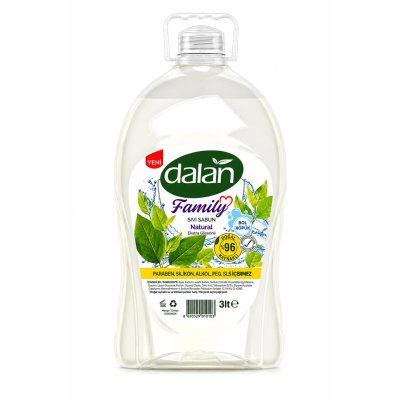 Dalan Family Natural Sıvı Sabun 3 L