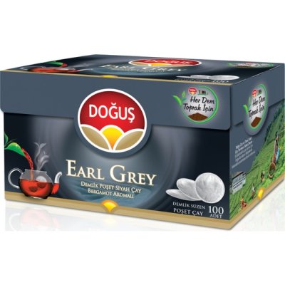 DOĞUŞ EARLY GREY BERGAMOT AROMALI DEMLİK POŞET ÇAY 100'LÜ
