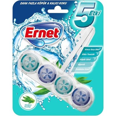 Ernet Premium 50gr Okaliptus Ferahlığı Klozet Koku Bloğu 