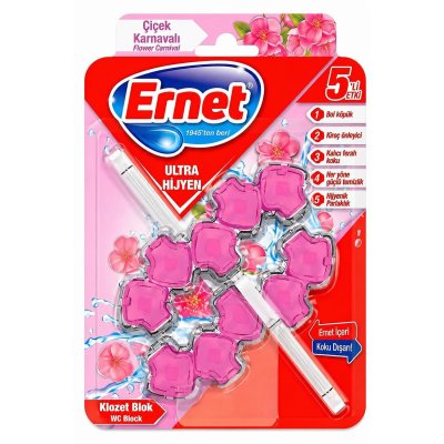 Ernet Ultra Hijyen Klozet Blok Çiçek Karnavalı 2 li 