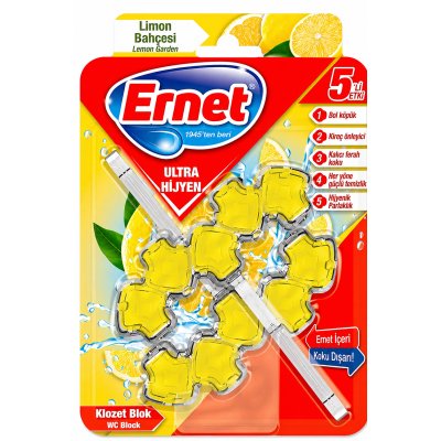 Ernet Ultra Hijyen Klozet Blok Limon Bahçesi 2 li 