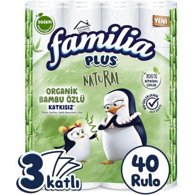 FAMİLİA Plus Natural 40'lı Tuvalet Kağıdı