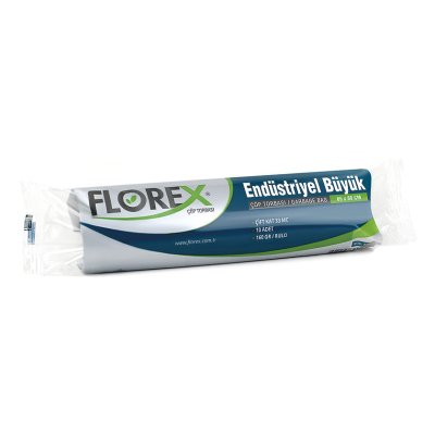 FLOREX Endüstriyel Büyük Çöp Torbası 65*80