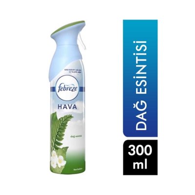 FEBREZE Hava Ferahlatıcı Sprey Oda Kokusu Dağ Esintisi 300Ml