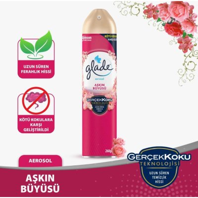 GLADE Aerosol Aşkın Büyüsü Oda Kokusu 300 mL