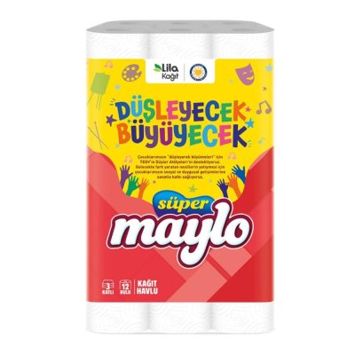 MAYLO 3 Katlı Kağıt Havlu 12'li
