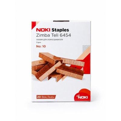 Noki Staples Zımba Teli 6454 No:10 20li paket