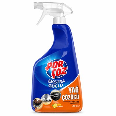 PORÇÖZ Yağ Çözücü Sprey 750 ml