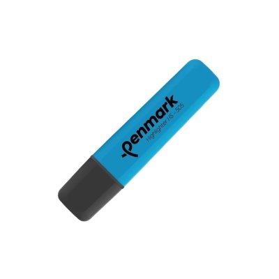 Penmark Fosforlu Kalem Neon Mavi Tekli 
