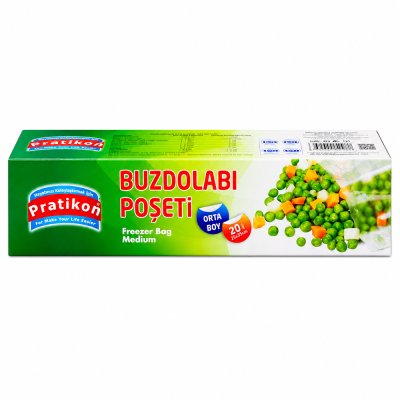 Pratikon Buzdolabı Poşeti Orta Boy Paket