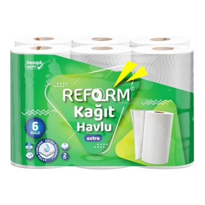 Reform Kağıt Havlu Rulo 6'lı