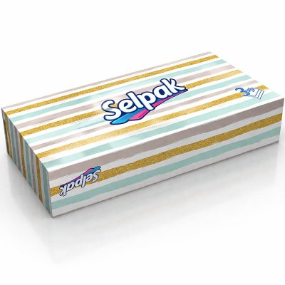 SELPAK Kutu Mendil 50 li Paket