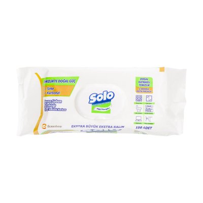 Solo Yüzey Temizlik Havlusu 100 lü 