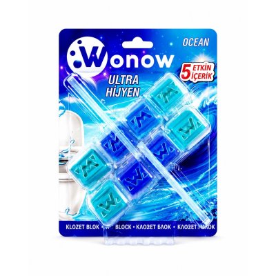 Wonow Ultra Hijyen Ocean Kokulu Klozet Bloğu 2 li