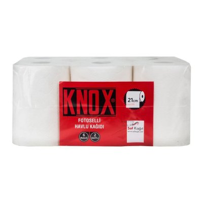Knox 21cm Hareketli Otomatik Makine Havlusu 3kg 6 lı